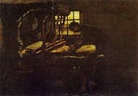 Weaver, Standing at the Loom