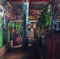 Interior frm Uvdal Stave Church