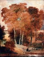 Landscape with Birches and a Pond