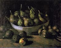 Still Life with Pears in a Bowl