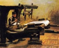 Weaver at the Loom (View to Right)