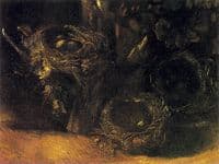 Still Life with Three Bird-nests