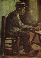 Peasant Sitting at a Table