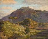 Hilltop with Trees in the Foreground