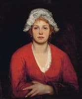 Portrait of a Girl in a Red Dress