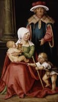 Mary Salome and Zebedee with Their Sons James the Greater and John the Evangelist