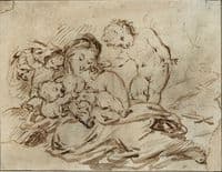 Madonna with Child and St John the Baptist