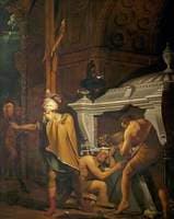 Miravan Breaking Open the Tomb of His Ancestors