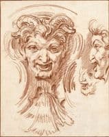 Three Studies of a Mascaron