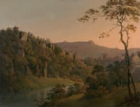 Matlock Dale, Looking toward Black Rock Escarpment