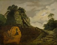 Virgil's Tomb by Moonlight