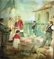 Blessing of the Flags of the 1817 Revolution