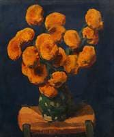 Still Life with Chrysanthemums
