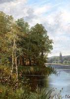 Landscape with Trees