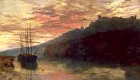 Arundel, West Sussex, at Sunset