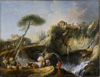 View of Tivoli with the Temple of Vesta (Stockholm version)