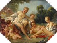 Venus in her Bath Surrounded by Nymphs and Cupids