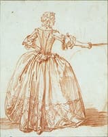 Study of Nicole in Molière's 'Le Bourgeois Gentilhomme'