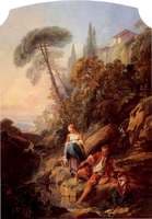 Hôtel de Richelieu - A Peasant Boy Fishing