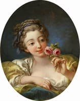 Girl with Roses