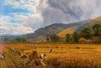 Harvesting in the Thames Valley