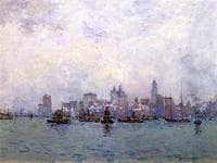 Lower New York from Grace & Co.'s Pier