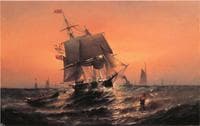 Sunrise, from Shore to Ship