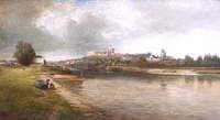 View of Windsor Castle from Clewer