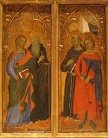 Saints James, Anthony Abbot, Francis and Ansanus