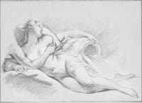 A Study for Two Nymphs