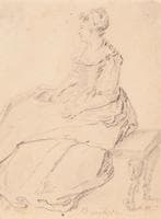 Study of a Seated Woman
