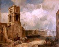 Demolition of St Olave's, Tooley Street, London,