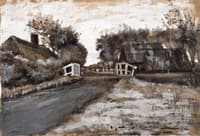 Landscape with a White Bridge