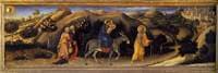Adoration of the Magi ~ The Flight into Egypt (Predella)