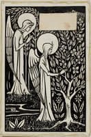 Decorative Study: Two Angels