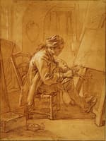 The Artist in His Studio