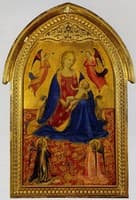 Madonna and Child with Four Angels