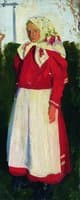 Dunya in Red