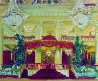 A Hall of the Noble Assembly in St.Petersburg
