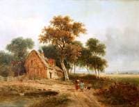 Farmhouse with Pond