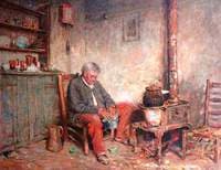 Old Man Cooking