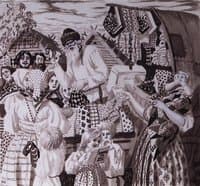 An Illustration for Nikolai Nekrasov's Poem "Uncle Yakov"