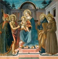 Madonna and Child with Saint Zenobius, John the Baptist, Saint Anthony and Francis of Assisi