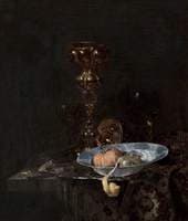 Still Life:  Silver-Gilt Goblet and Bowl of Fruit