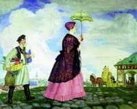 The Merchant's Wife After Shopping