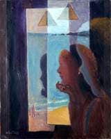 Mumbles Woman in Window