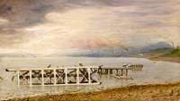 Wreckage from the Tay Bridge