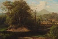 A Pool at Yeringberg, near Lilydale