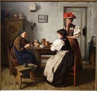 At the Fortune Teller's