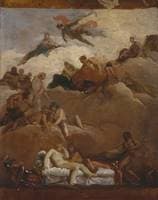 Vulcan Catching Mars and Venus in His Net